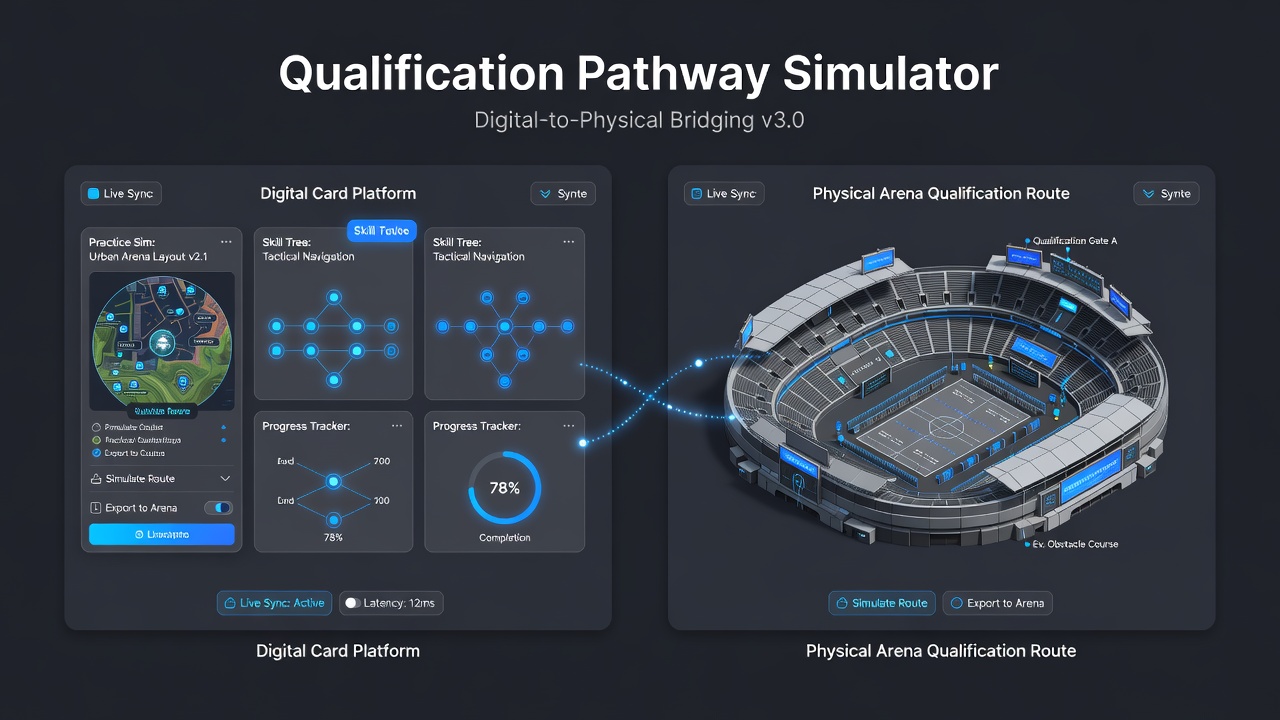 Analyse von Qualifikationsrouten und Simulationen in Kartenplattformen
